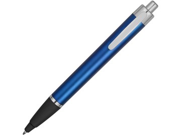 Ручка пластиковая шариковая «Glow» с подсветкой, синий/серебристый/черный