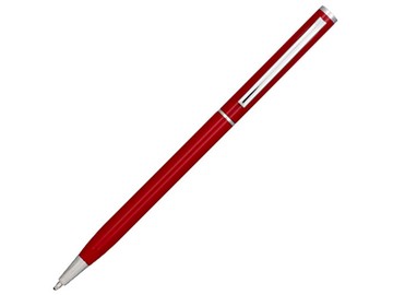 Ручка металлическая шариковая «Slim», красный